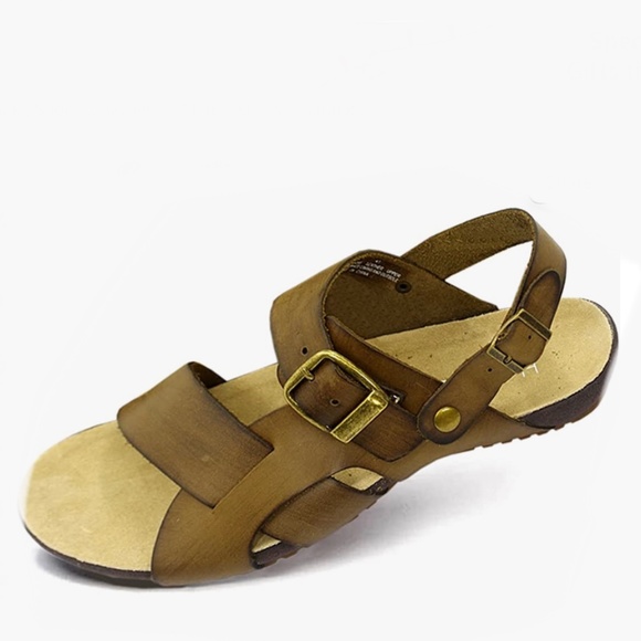 Sandalias De Senderismo Mujer Harssidanzar - Ajustables, Cuero, Antideslizantes